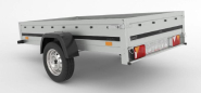 Remorque bagagère non freinée - 2,30 x 1,26 M - MARTZ BASIC 230_1