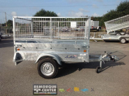 Remorque LIDER ROBUST - freinée - PTAC : 750/500 kg - 200 x 134 cm - 1 essieu - Reference GH126-IFW_1