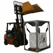 Secatremie - trémie pour big bag - secatol - section trémie : 450 x 450 mm
