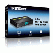 TRENDnet TPE-S44 Switch PoE 10/100 Mb/s à 8 ports , 4 ports PoE 10/100 Mb/s, 4 ports 10/100 Mb/s_1