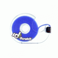 Bande auto-agrippante ID-SCRATCH - 20 mm x 200 cm - Polypropylène - Couleur bleue_1