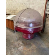 Buffet réfrigéré rond central pour self-service - Occasion bon état - Froid positif 0 à +10°C - Capot relevable électriquement_2