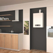 Chaudière gaz condensation ECS accumulation 40L CLAS B ONE MAX 25kW - Ariston - 3301613_1