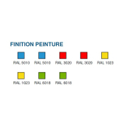 Potelet carrefour spéciale école - tube acier Ø 76 mm - fixation par scellement direct - hauteur 1180 mm_1