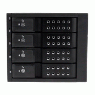 Rack amovible / Backplane sans tiroir pour 4x HDD SAS II/SATA III 6Gb/s de 3,5