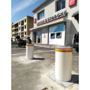 Borne escamotable automatique anti-intrusion en acier d'une épaisseur de 6 mm, conforme à la norme NF P 98-310 - ba273_2