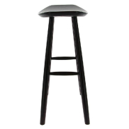 Tabouret de bar d'intérieur Kyoto en bois finition wengé_1
