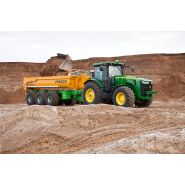 Modèle de benne Trans-KTP 17/22/27 T avec boggie Cross-Over