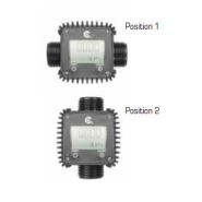 Compteur électronique en ligne à basse pression pour solution aqueuse - modèle CL-110/W avec écran LCD et précision ±1%_1