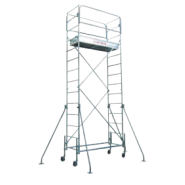 Échafaudages roulants en acier galvanisé - Longueur 1,60 m - EVOLIS 160 - Réf. 613200 / 613201 / 613202_1