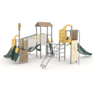 Structure multi-activités métallique Safari - LD1SAF30040 - Ludoparc - Pour enfants dès 2 ans - Capacité 30 personnes_1