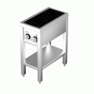 Cuisinière à induction 2 zones avec essous ouvert 7505.0030 COMBISTEEL_1