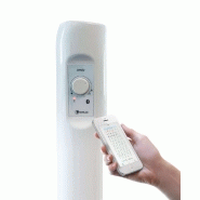Heatzy - Radiateur électrique 2000W - Connecté Wi-Fi - Pierre naturelle - Inertie  sèche - Affichage digital - Blanc - Onyx Heatzy - Radiateur à inertie - Rue  du Commerce