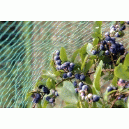 Filet de protection anti-oiseaux en PEHD - maille 25x25 mm - vert - 15 G/M²_1