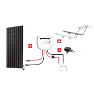 Kit solaire nautisme Uniteck 150W 12V MPPT - Monocristallin avec régulateur de charge évolué_1