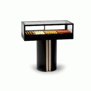 Vitrine neutre INTEGRA T - 1200mm - Noire | Sayl Barcelona_1