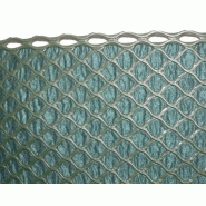 Brise-vue vert 100% occultant en maille plastique - 1 x 25 m - Tandem_1