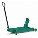 Cric rouleur hydraulique haute capacité avec pédale d'approche rapide 6T Référence   15408_1