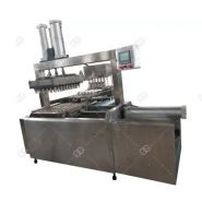 Machine de fabrication de cornets de crème glacée en gaufrette - Henan Gelgoog - 2500-3000 pcs/h - modèle GG60F_1