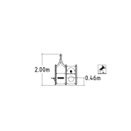 Maisonnette UniMini Laby réf-8057310 - Hags - Tranche d'âge 1-5 ans - 146,01 kg - Hauteur 2000 mm_1