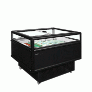 Réfrigérateur/congélateur noir pour achats impulsifs Noir RAL9005 - | Tefcold - UHD201/Black_1