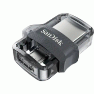 SanDisk Ultra Dual m3.0 lecteur USB flash 32 Go USB Type-A / Micro-USB 3.2 Gen 1 (3.1 Gen 1) Noir, A_1