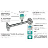 VA 520 - Capteur de débit d'air comprimé - CS Instruments - Étendue de mesure 90 à 1195 m³/h - Débitmètre massique thermique avec manchon intégré_1