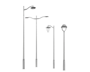 Lampadaire pour espaces urbains conforme à la norme EN 40