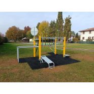 Station Intégrée - HER-12 - Compacte avec équipements de musculation et cardio_1