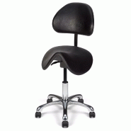 Tabouret technique sur roulettes pour sol dur So Spezia - Longueur vérin 30.5 cm avec base 54 cm, Sans_1