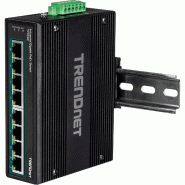 TRENDnet TI-PG80B Switch Rail DIN PoE+ Gigabit industriel à 8 ports (24-56V)_1