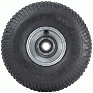 4.10/3.50-4 Pneu pour tondeuse à gazon et jante en acier 4 plis P332 roulements 20mm (lot de 2)_1