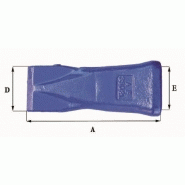 Dents de godet adaptables Feurst AF 3302 L - 4.9 Kg - Dimensions précises_1