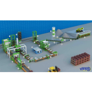 Machine à briques Full Automatique Finger Car VESS 12.1 - 12 000 briques par jour - production de pavés et parpaings_1