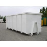 Bennes à déchets légers standard - Matex - Écartement 1060 mm - Porte arrière deux vantaux_1