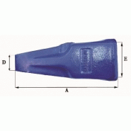 Dents de godet adaptables Feurst AF 8552 PR - 20 kg - Dimensions précises_1