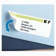 Étiquettes d'adresse amovibles - A4, 99,1 x 38,1 mm - Référence 10310 - Compatibles imprimantes laser, jet d'encre et photocopieuses_1