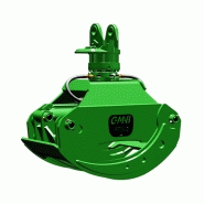 Grappin forestier PT 025 à PT 200 CMB - Pour bois ronds et matières ligneuses - Matériaux anti-usure HARDOX_1