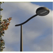 Luminaire d'éclairage public LOO - LED 70W 7480 lm - Aluminium - Hauteur conseillée 8m_1