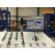 Machine de fabrication de blocs béton - ROMETA 2030 - Production moyenne-haute avec vibrocompresseur et centrale 750/500 L_1
