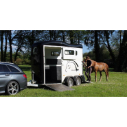 Remorque pour transport d'animaux - 1,5 places - cheval liberté touring one_1