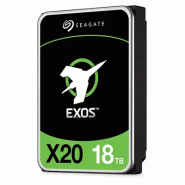 Seagate Enterprise Exos X20 disque dur 18 To 7200 tr/min 3.5