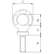 Anneau de levage en acier allié - GreenPin® AL - REF : 41030 - capacité 0,2t à 36t - grade 80_1