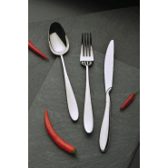 Couteau de table Ergo Anzo 1820 - acier inoxydable 18/10 - finition poli-brillant - design Louis de Limburg Stirum_1