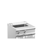 Cuiseur à pâtes électrique sur placard - Acier inoxydable AISI 304 - 9 Kw - 700x730x850/900 mm - Référence CPE77A/C_1