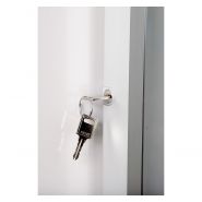 Vitrine d'affichage d'intérieur à porte battante - design classique - fond magnétique ou liège - capacité 4 à 15 feuilles A4_1