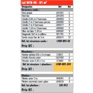 Échafaudage VITO 49 - Lot 91 m² - Classe 4 : 300 kg/m² - Longueur 13 m - Hauteur 7 m - Ø 49 mm galvanisé_1