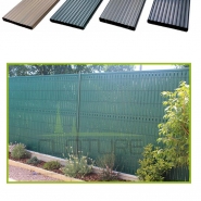 Lamelles d'occultation PVC - Compatibles panneaux rigides maille 55 mm - Kit complet avec accessoires_1