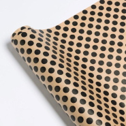 Papier cadeau pois noirs 0,70x100m_1