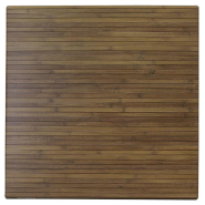 Plateau carré de table extérieur Werzalit 60x60cm décor Saigon_1